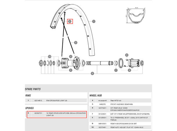 EKE MAV CROSSRIDE LIGHT 29" BH V2382701